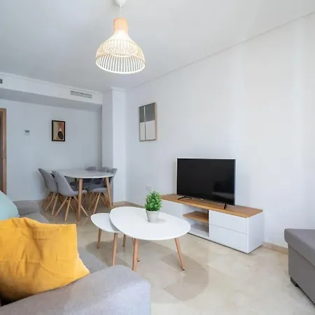 Апартаменты Amplio Apartamento 2 Dormitorios Cerca De La Playa